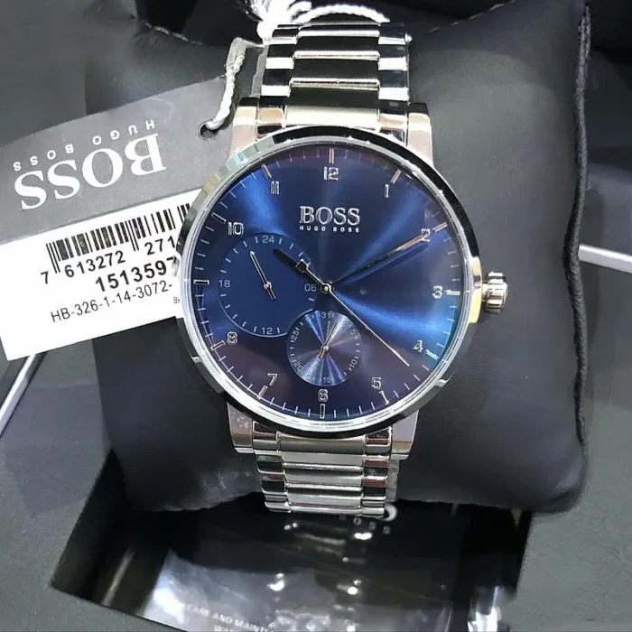 Hugo Boss Trace 1513597 – Blue Dial Quartz Men's Watch