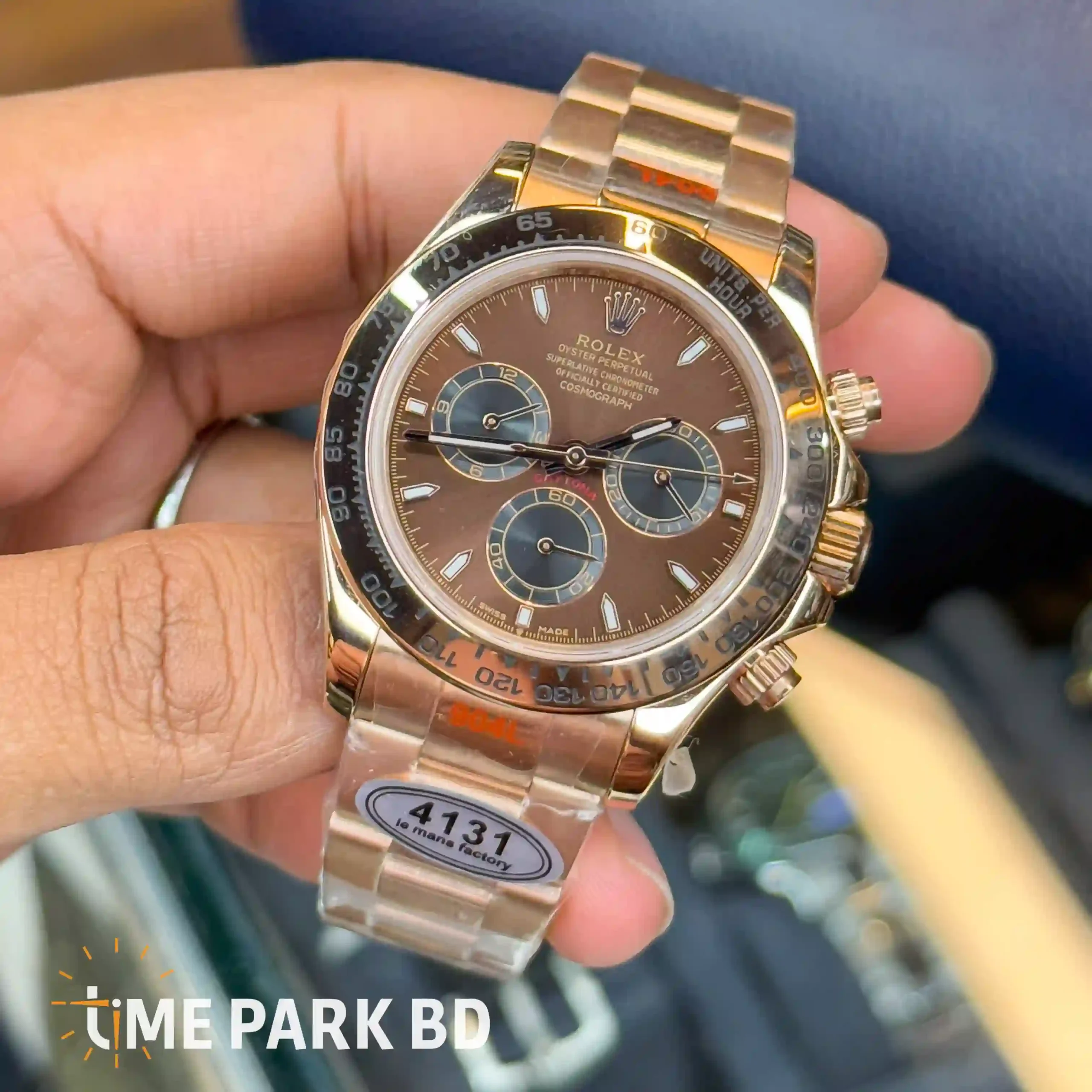 IMG_0742_result Rolex — Brown Subdial Face & Gold-Tone Bracelet (Mast Grade) - Image 2