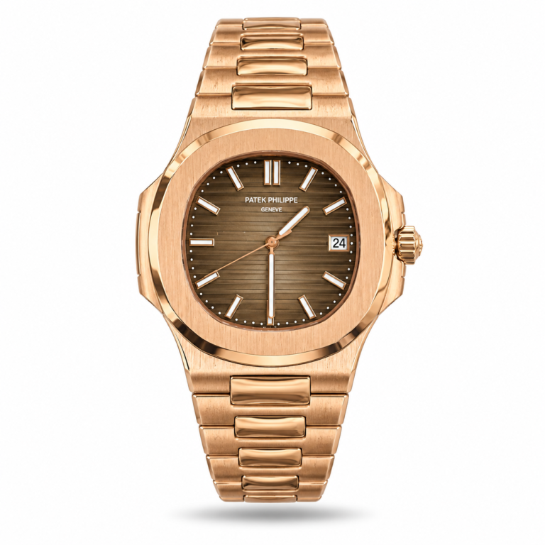 Patek Philippe — Brown Dial & Rose-Gold-Tone Bracelet