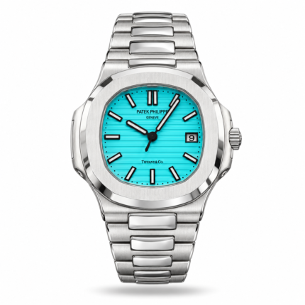 Patek Philippe — Turquoise Dial & Silver-Tone Bracelet