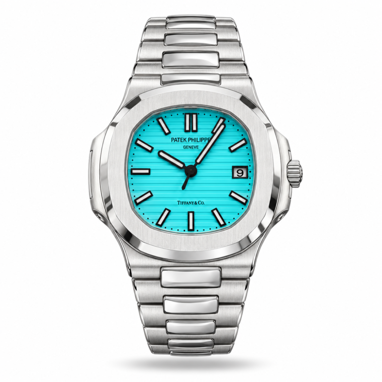 Patek Philippe — Turquoise Dial & Silver-Tone Bracelet