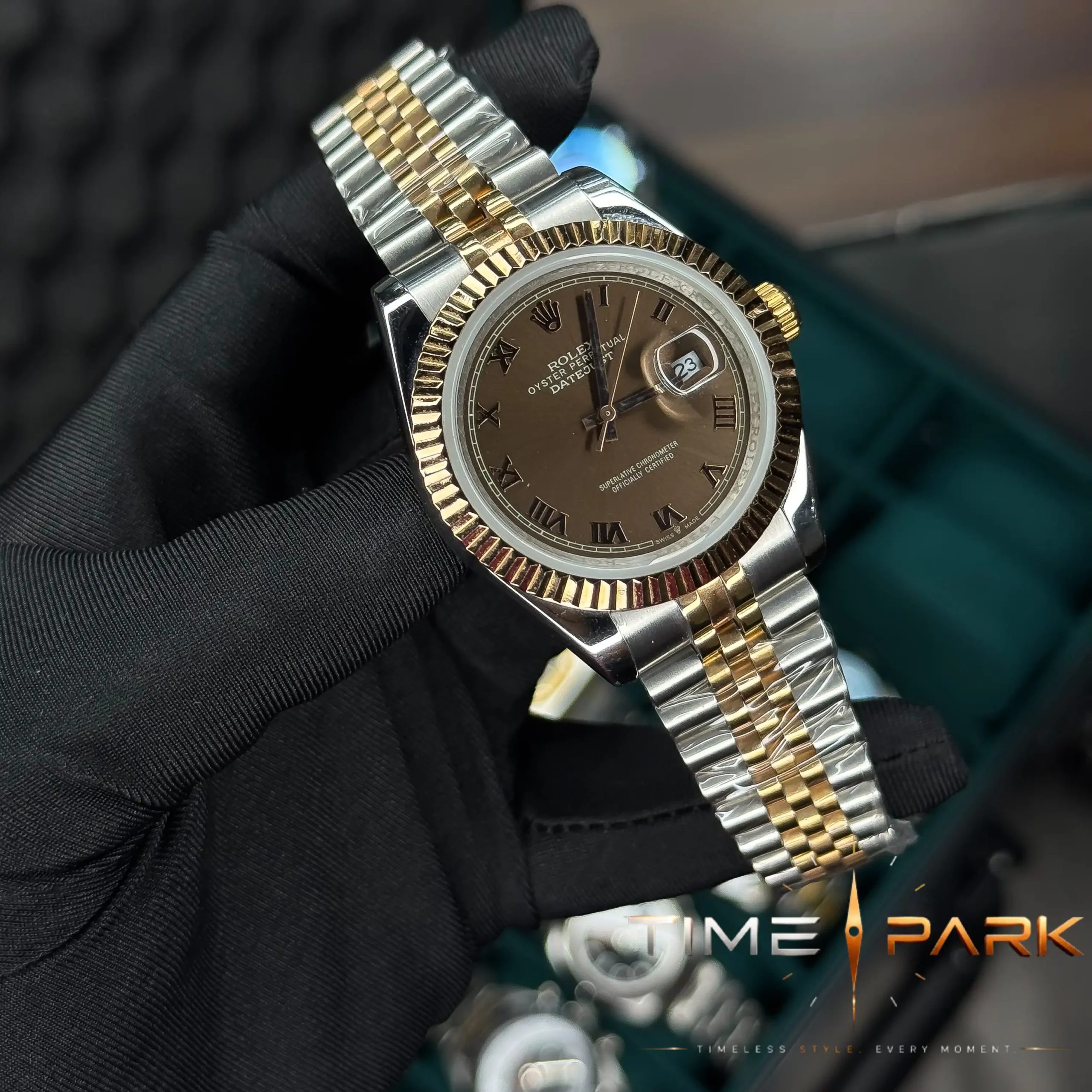 IMG_6571_result Rolex — Champagne Dial & Two-Tone Bracelet - Image 2