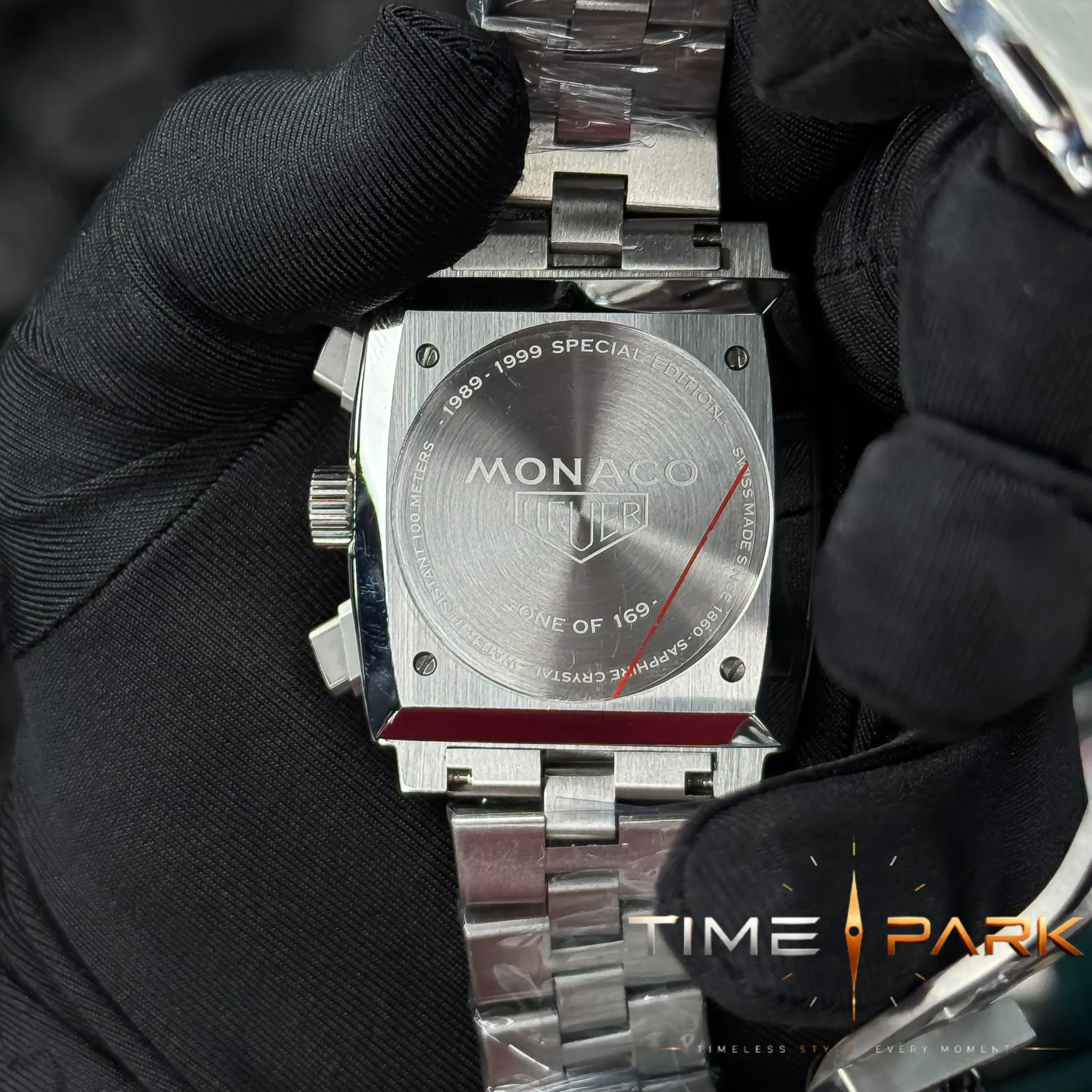 IMG_6692_result TAG Heuer — Blue Square Dial & Silver-Tone Bracelet - Image 4