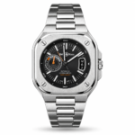 Bell & Ross — Black Dial, Square Case & Two-Tone Bracelet