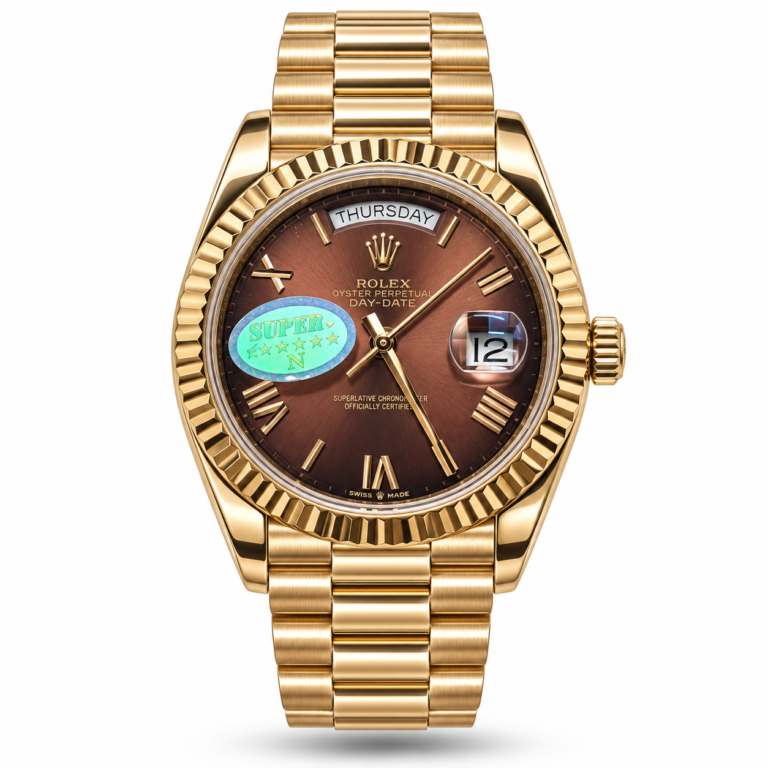 Rolex — Brown Dial & Gold-Tone Bracelet ( U1)