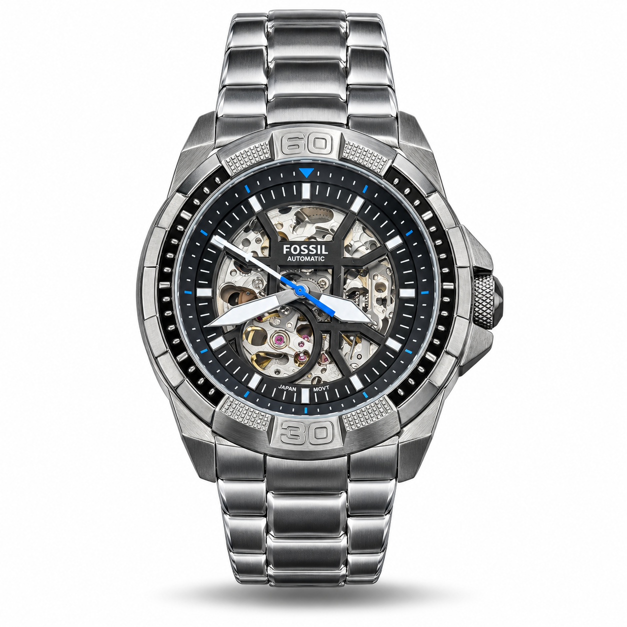 IMG_8541-hero-draft Fossil Bronson ME3218 Automatic Skeleton Watch – Smoke Stainless Steel - Image 1