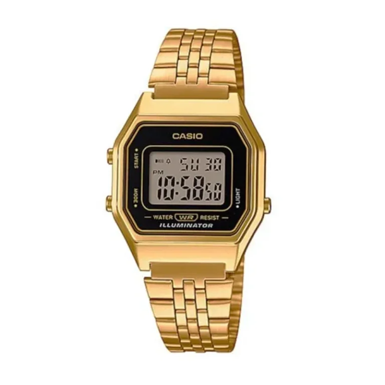 Casio LA680WGA-1DF – Vintage Gold-Tone Digital Women's Watch