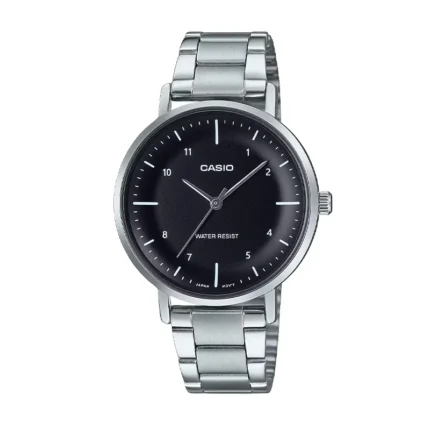 Casio LTP-VT03D-1BDF – Standard Analog Black Dial Women's Watch