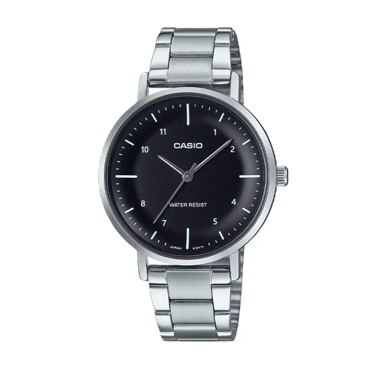 Casio LTP-VT03D-1BDF – Standard Analog Black Dial Women's Watch