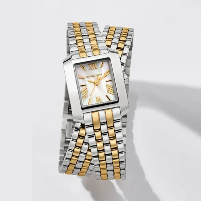 Michael Kors Petite Emery MK4869 – White Dial Women's Watch