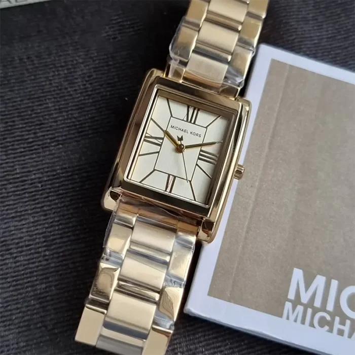 Michael Kors Essex MK4904 – Gold Dial Quartz Women's Watch