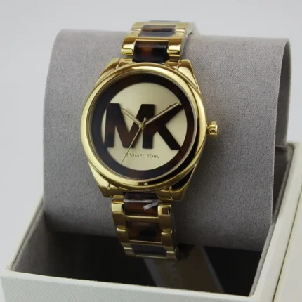 Michael Kors Janelle MK7136 – Gold Dial Quartz Women's Watch - Image 2