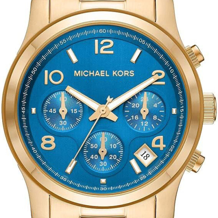 Michael Kors Runway MK7353 – Turquoise Dial Quartz Women's Watch