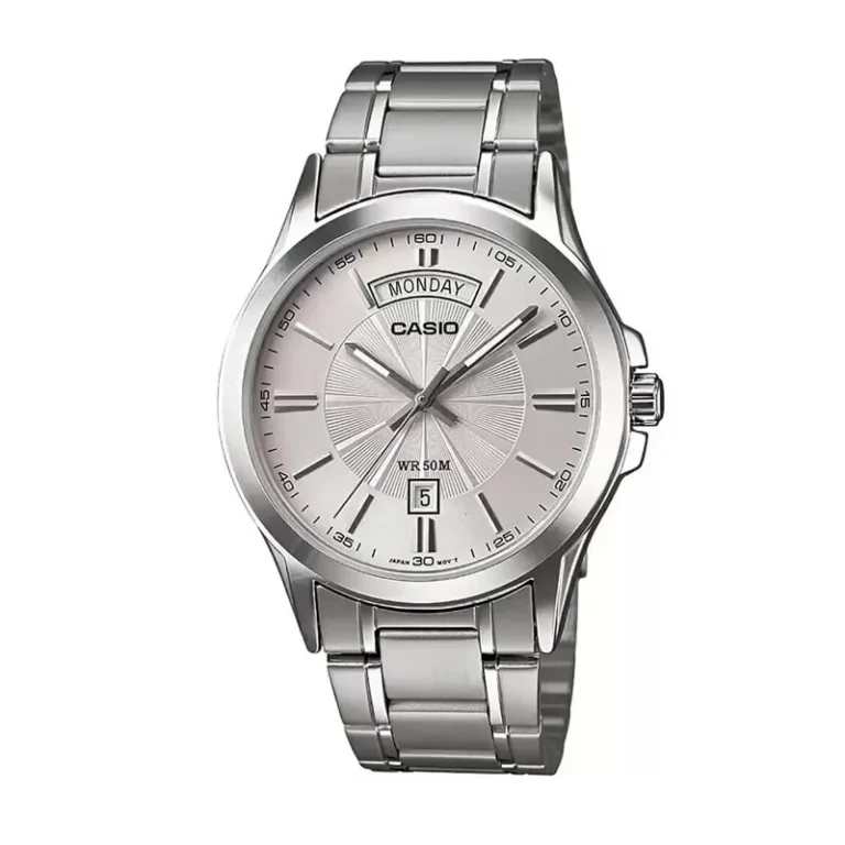 Casio Enticer MTP-1381D-7AVDF – White Dial Quartz Men's Watch
