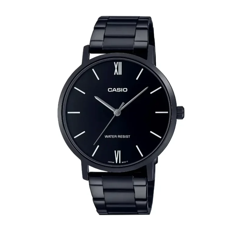 Casio Enticer MTP-VT01B-1B – Black Dial Quartz Men's Watch