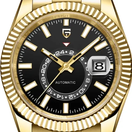Pagani Design GMT Automatic Series PD-1888 – Black Dial Automatic Men's Watch