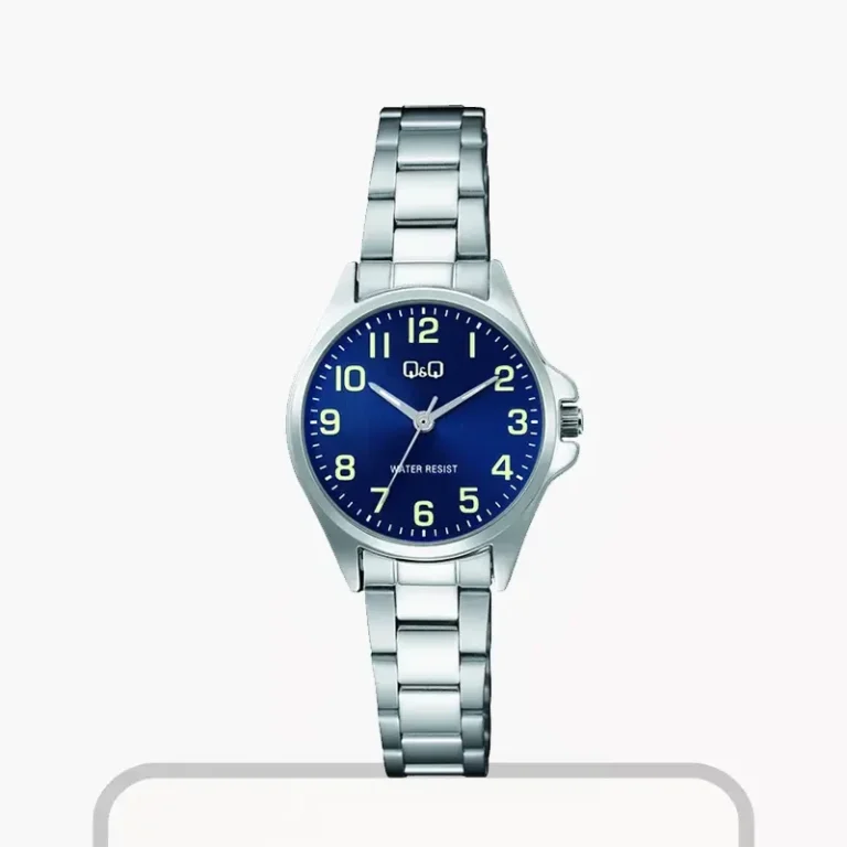 Q&Q C37A-001PY – Blue Dial Quartz Women's Watch