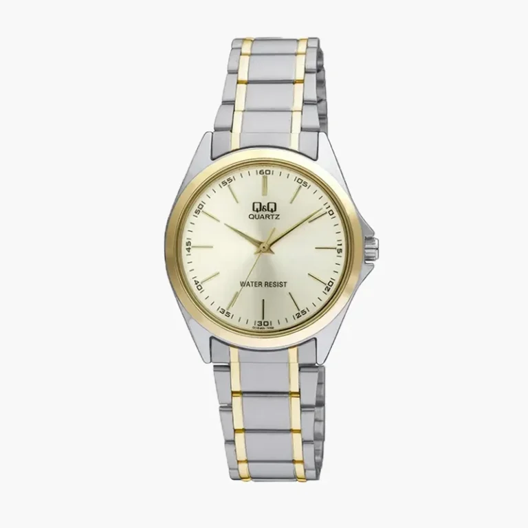Q&Q Q118-400Y – Japan Quartz Two-tone Women's Watch