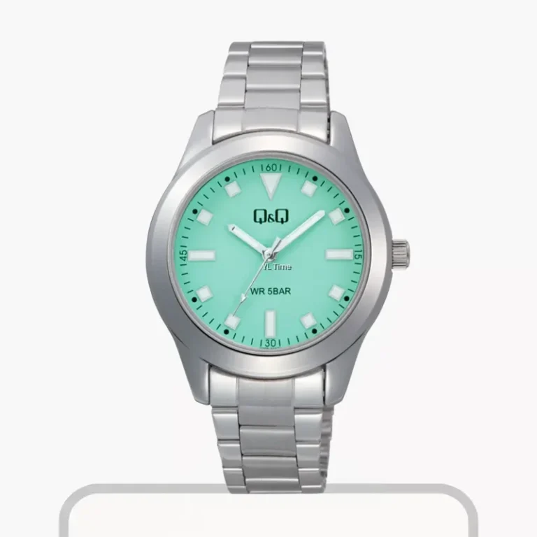 Q&Q Q35B-007PY – Tiffany Blue Dial Quartz Women's Watch