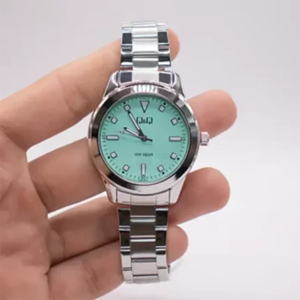 Q&Q Q35B-007PY – Tiffany Blue Dial Quartz Women's Watch