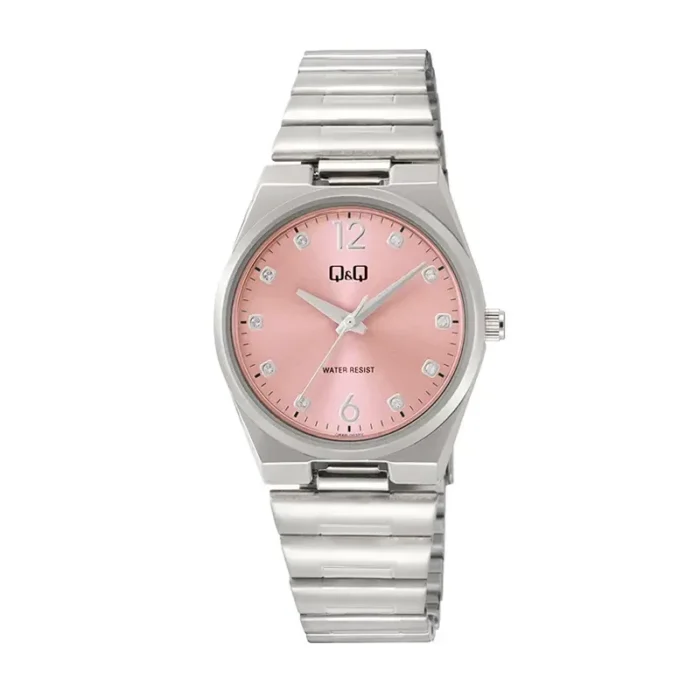 Q84B-003PY_Q26Q_Pink2028129.webp Q&Q Q84B Q84B-003PY – Pink Dial Quartz Women's Watch