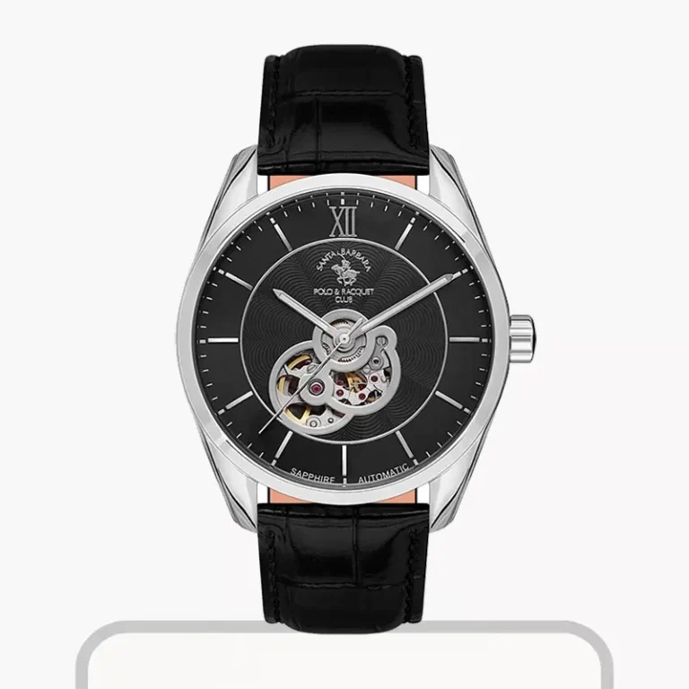 Santa Barbara SB.4.1008-2 – Black Guilloché Dial Automatic Men's Watch