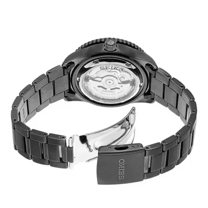 Seiko SRP129K1 – Black Dial Automatic Men's Watch - Image 3