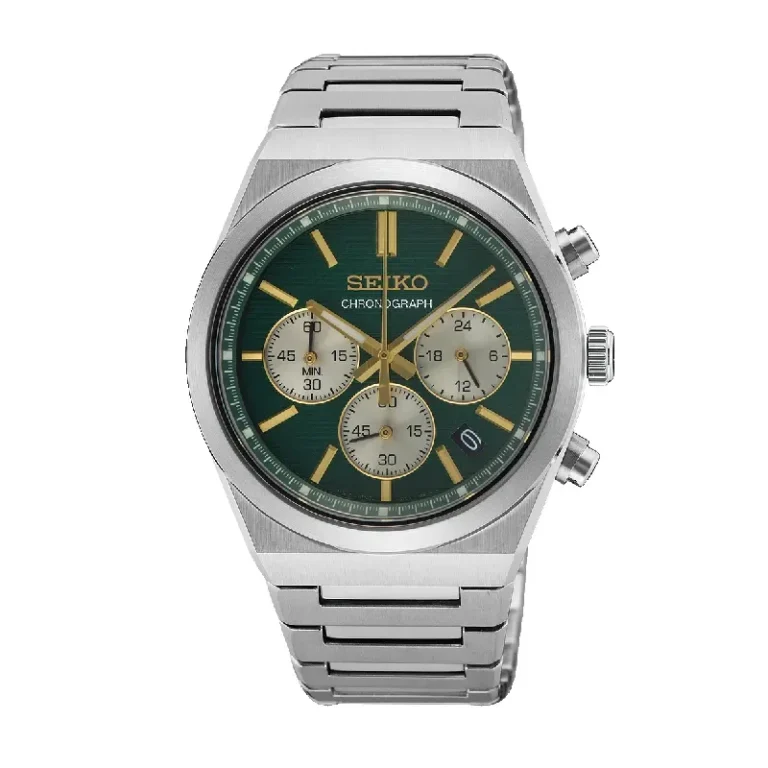Seiko Chronograph SSB461P1 – Green Dial Quartz Men's Watch