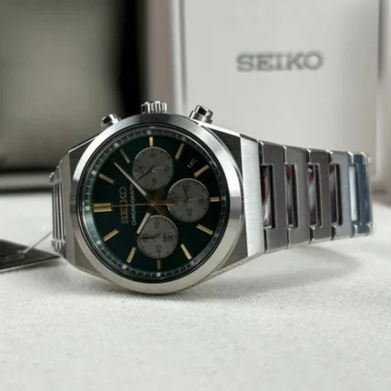 Seiko Chronograph SSB461P1 – Green Dial Quartz Men's Watch - Image 3
