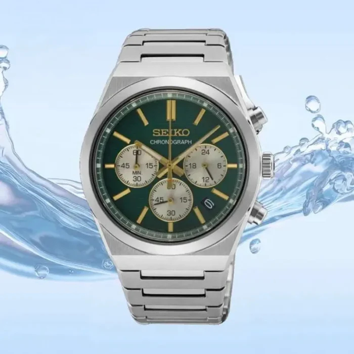 Seiko Chronograph SSB461P1 – Green Dial Quartz Men's Watch