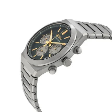 Seiko Chronograph SSB461P1 – Green Dial Quartz Men's Watch - Image 7