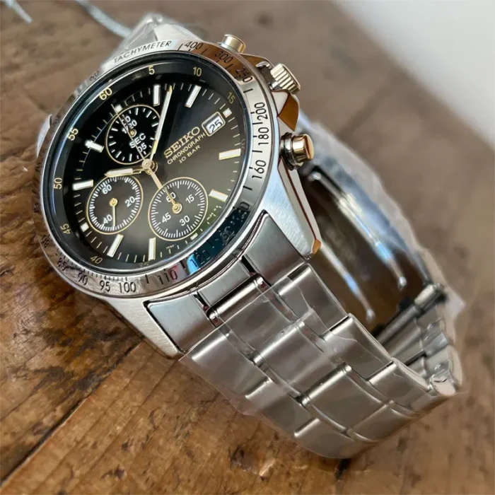 Seiko Spirit SBTQ043 – Black Dial Quartz Men's Watch