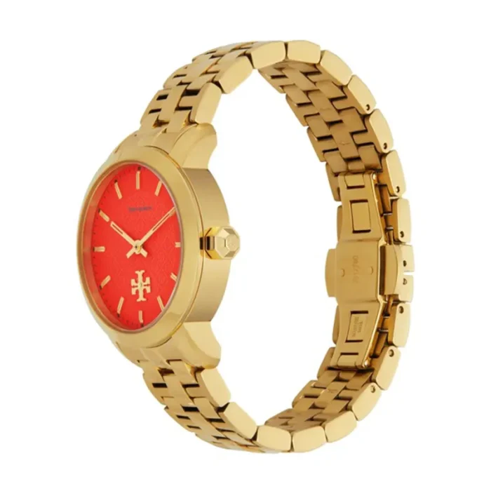 Tory Burch The Tory TBW1056 – Coral Dial Quartz Women's Watch