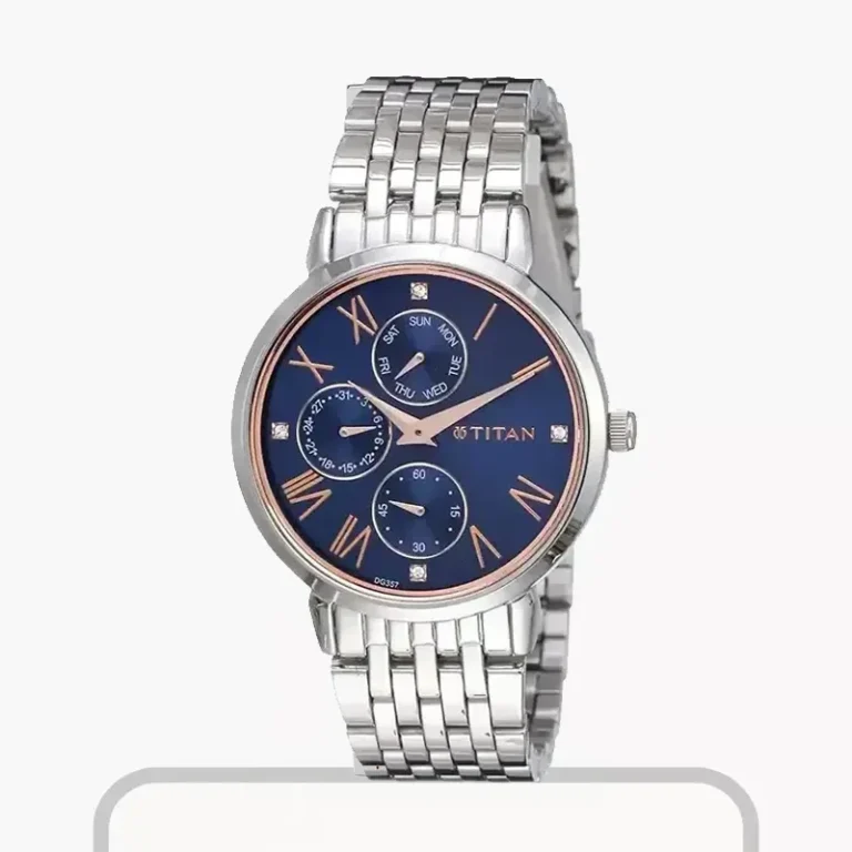 Titan Workwear 2569SM01 – Blue Dial Quartz Women's Watch