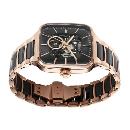 Titan Ceramic Automatic NT90175KD03 – Black (Open Heart) Dial Automatic Men's Watch