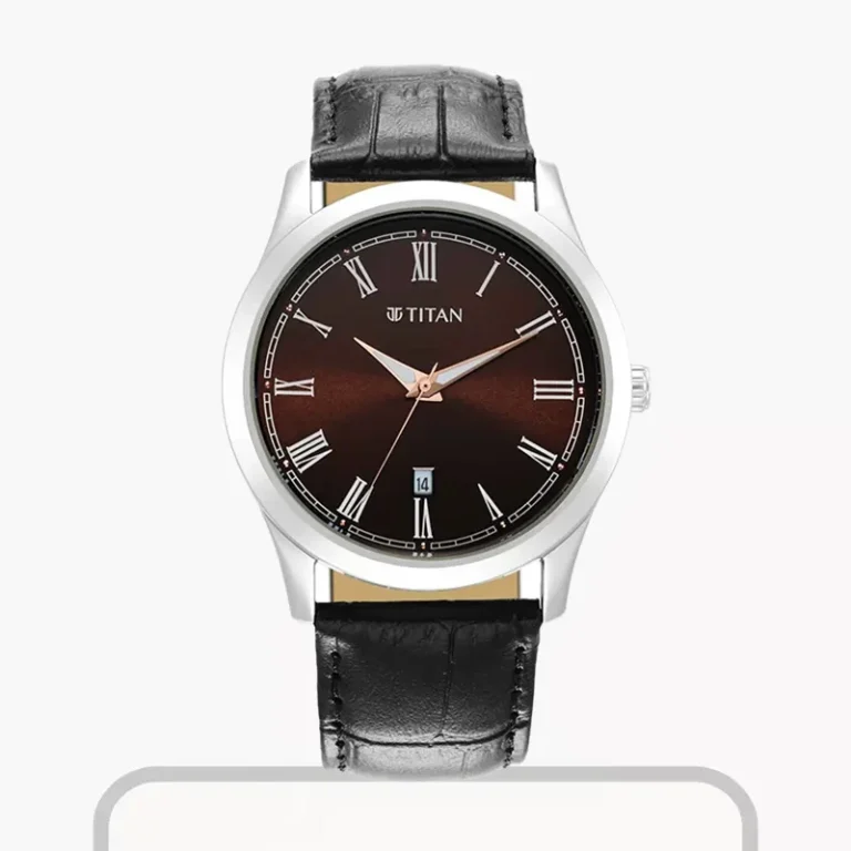 Titan 1823SL03 – Brown Dial Quartz Men's Watch