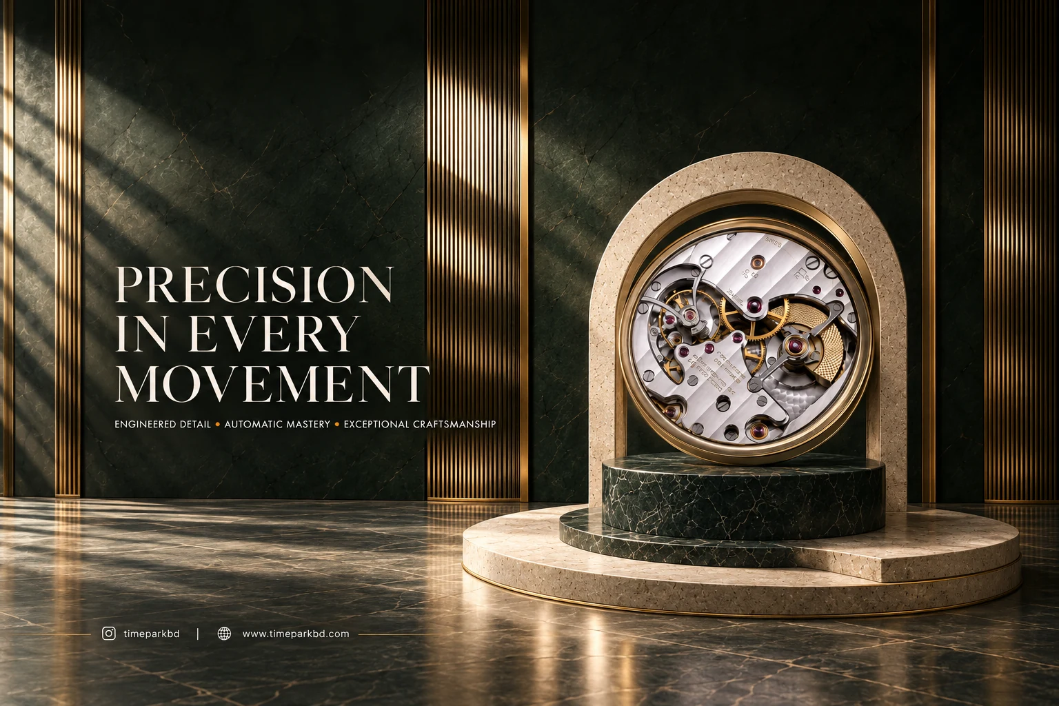 TIME PARK watch collection — banner 2