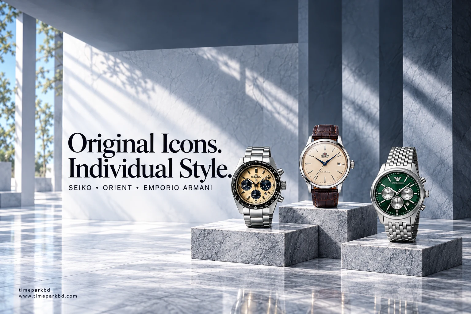 TIME PARK watch collection — banner 5