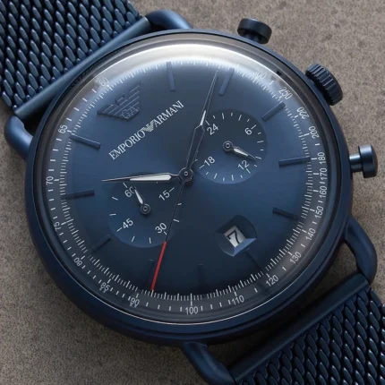 Emporio Armani Renato AR11289 – Black Dial Quartz Men's Watch