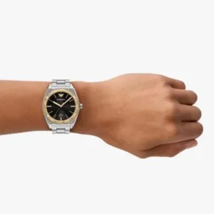 Emporio Armani Dress / Gift Set AR80077 – Black Dial Quartz Men's Watch
