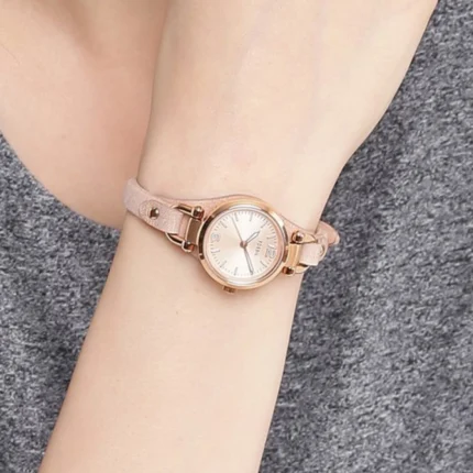 Fossil Georgia Mini ES3262 – Rose Gold-Tone Sunray Dial Quartz Women's Watch