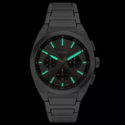 Fossil Everett Chronograph FS6128 – Sunray Anthracite Grey Dial Quartz Men's Watch