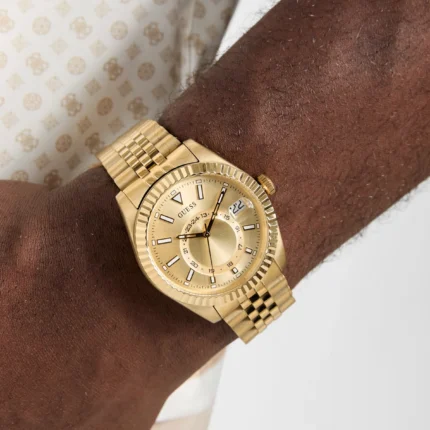 Guess Men's Sport GW0977G2 – Black / Gold-tone Dial Quartz Men's Watch