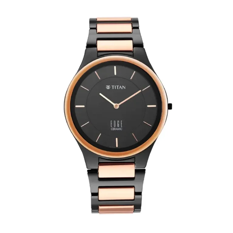 Titan Edge Ceramic 1696KC01 – Quartz Men's Watch