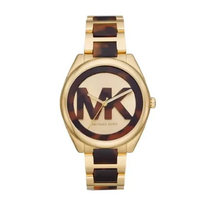 Michael Kors Janelle MK7136 – Gold Dial Quartz Women's Watch