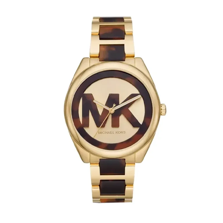 Michael Kors Janelle MK7136 – Gold Dial Quartz Women's Watch