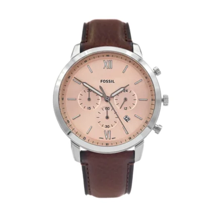 Fossil Neutra Chronograph FS5982 – Rose Gold-Tone Sunray Dial Quartz Men's Watch