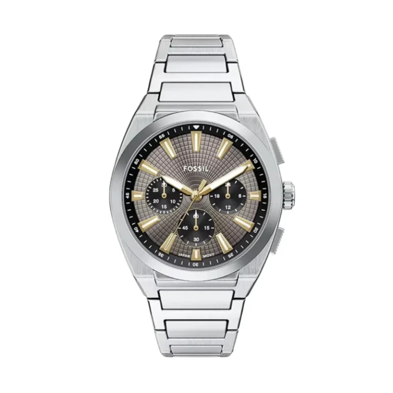 Fossil Everett Chronograph FS6128 – Sunray Anthracite Grey Dial Quartz Men's Watch