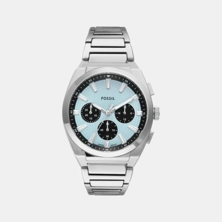 Fossil Everett Chronograph FS6105 – Ice Blue Sunray Dial Quartz Men's Watch