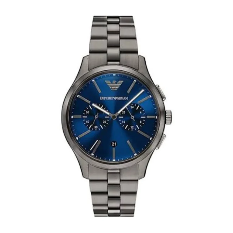 Emporio Armani Dario Chronograph AR11729 – Deep Navy Blue with Black Subdials Dial Quartz Men's Watch